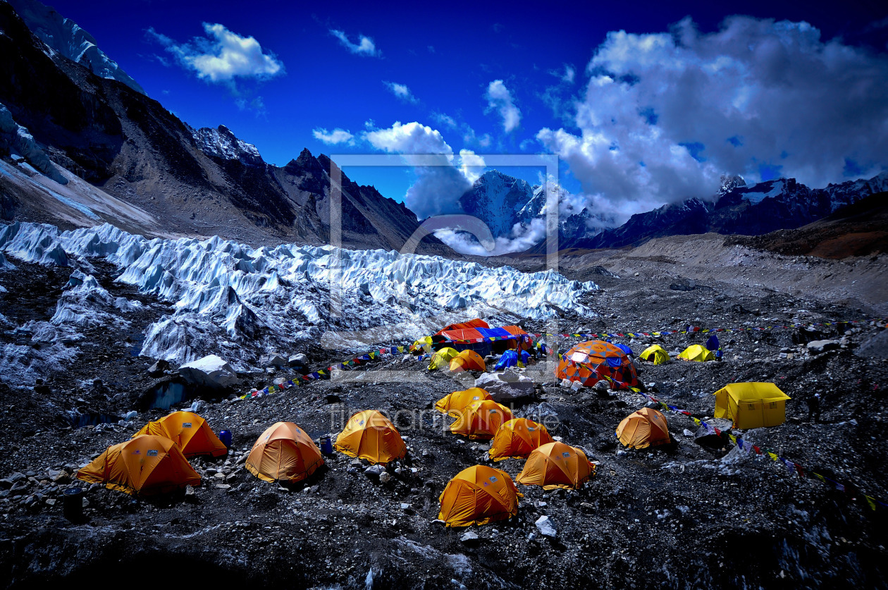 Bild-Nr.: 11265258 Mount Everest Basecamp 5,364m erstellt von KundenNr-262832