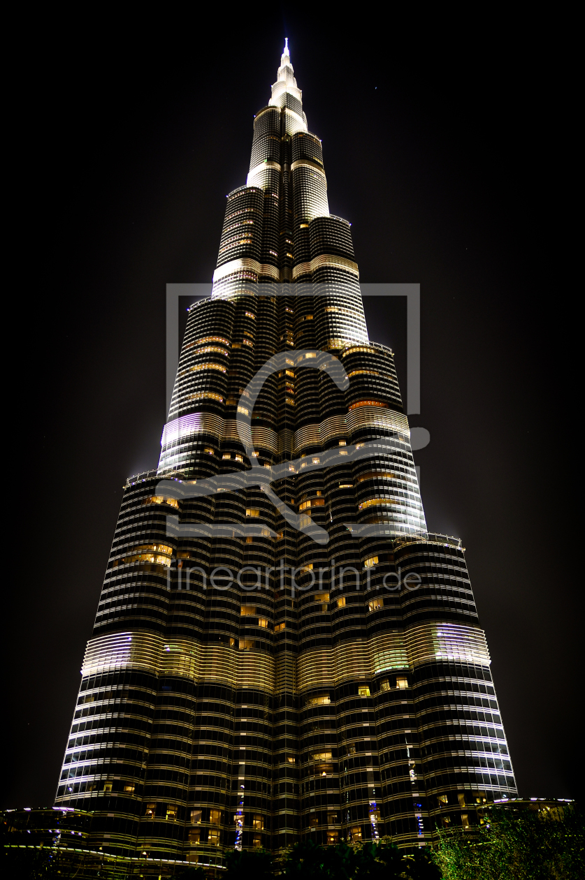 Bild-Nr.: 11265290 Burj Khalifa, Dubai... höchstes Gebäude der Welt erstellt von KundenNr-262832