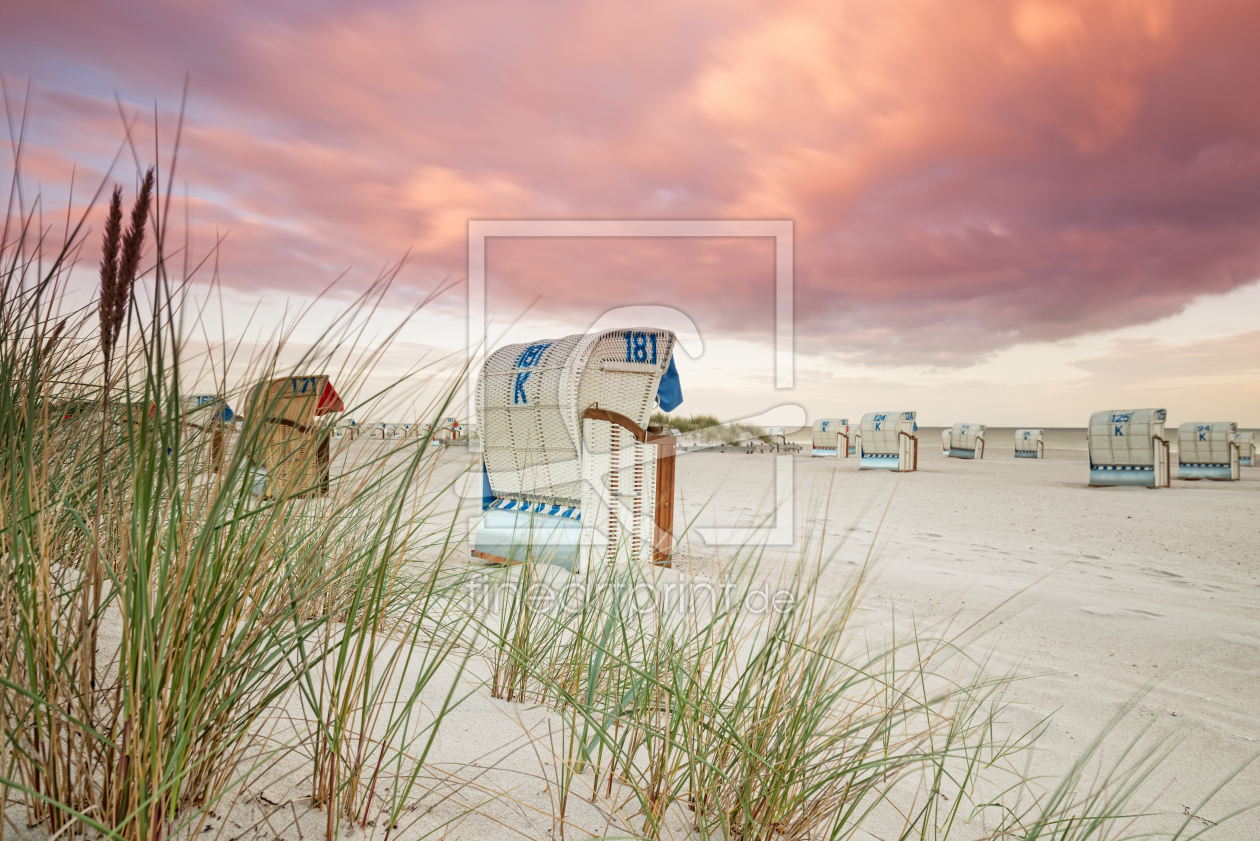 Bild-Nr.: 11266880 Sonnenuntergang am Strand erstellt von Nordbilder