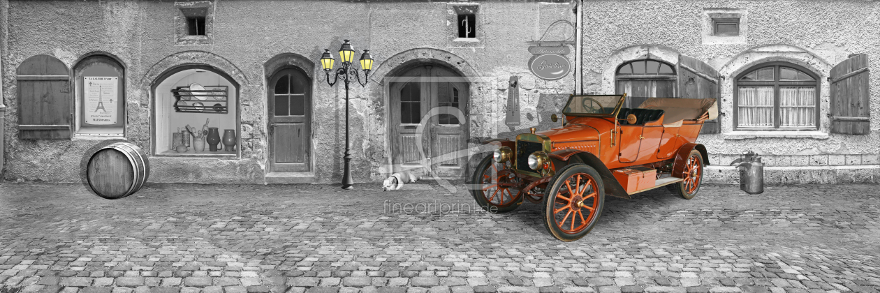 Bild-Nr.: 11269454 Straßenszene Anno 1911 SW mit Colorkey erstellt von Mausopardia