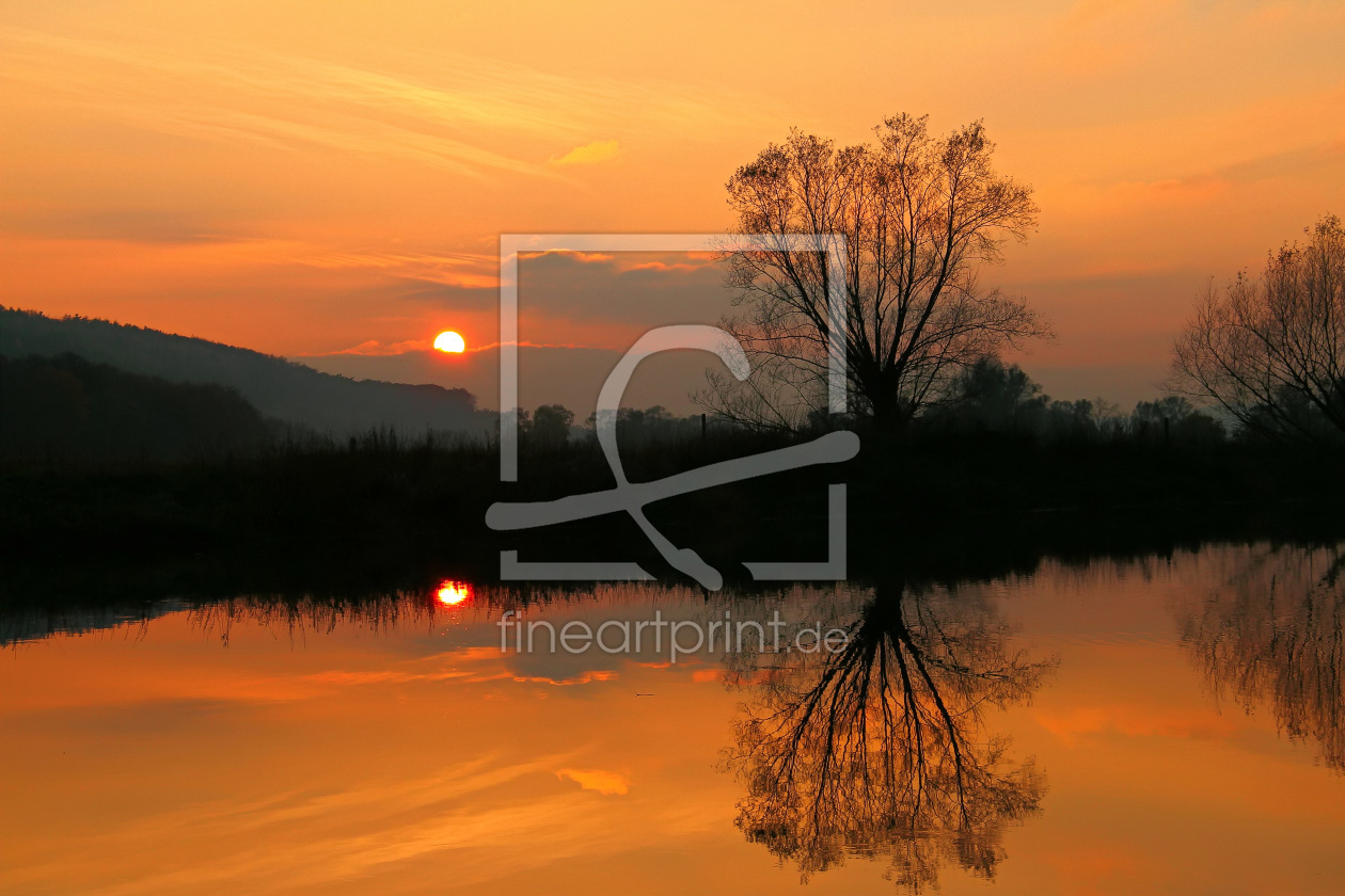 Bild-Nr.: 11278484 Sonnenuntergang am Fluss erstellt von falconer59