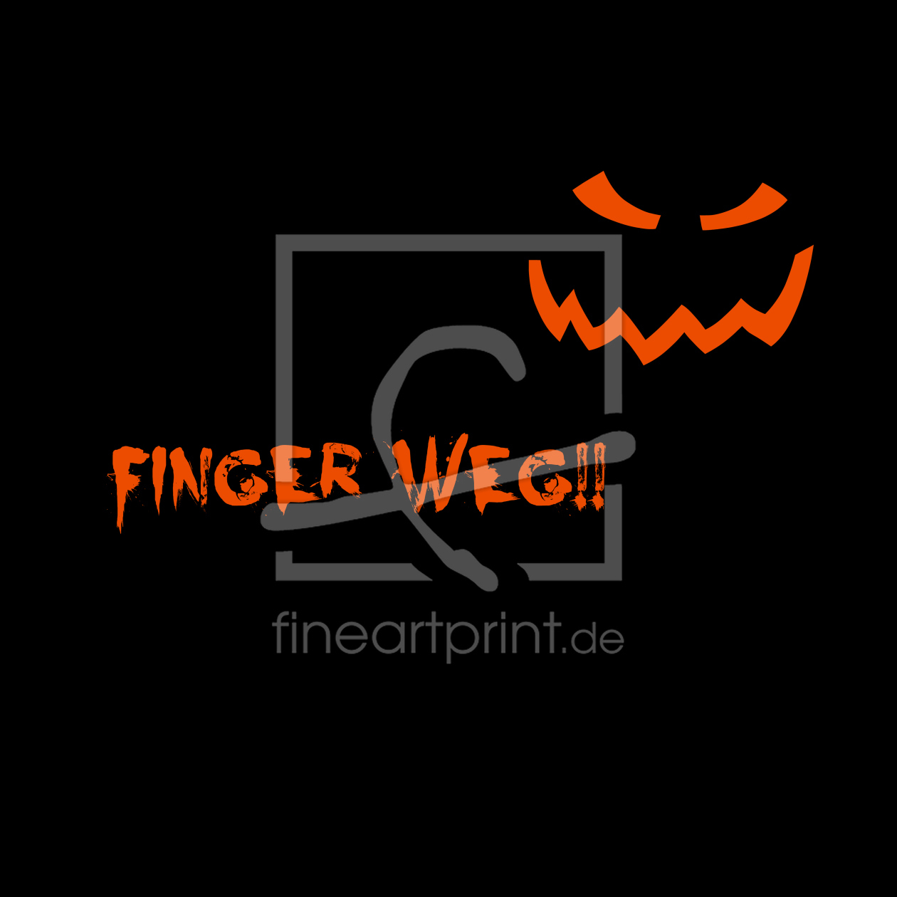 Bild-Nr.: 11279184 Finger weg!! Gestaltungsvariante erstellt von Heike Hultsch