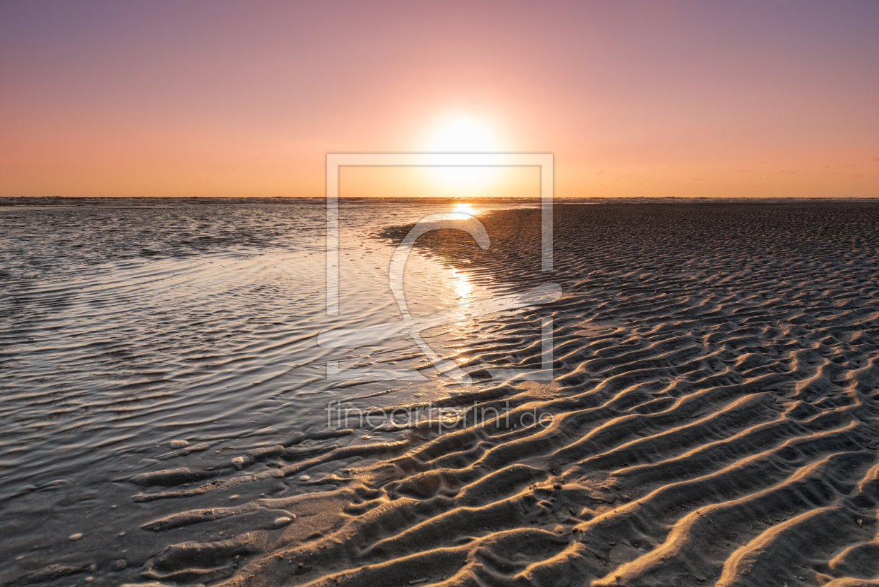 Bild-Nr.: 11281284 Die Flut im Sonnenuntergang erstellt von Nordbilder
