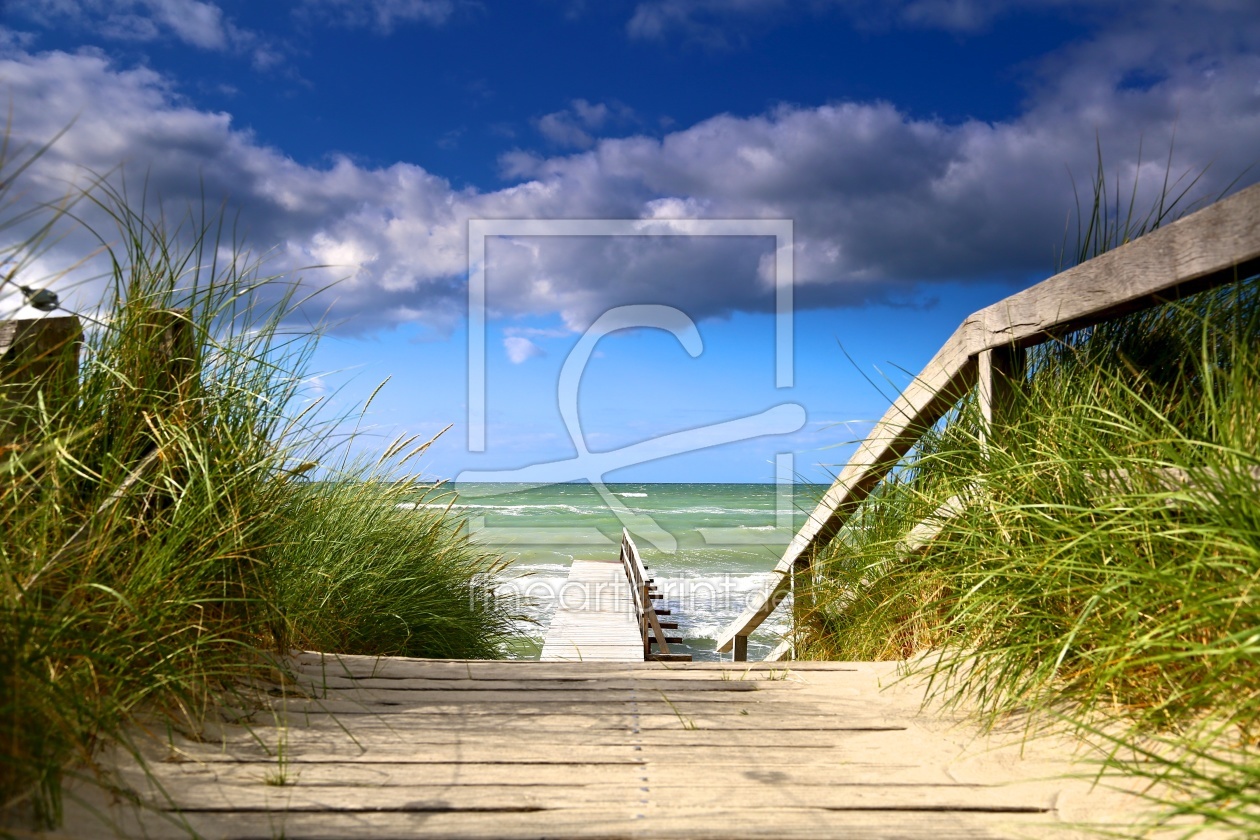 Bild-Nr.: 11284488 Steg zum Meer erstellt von Ursula Reins