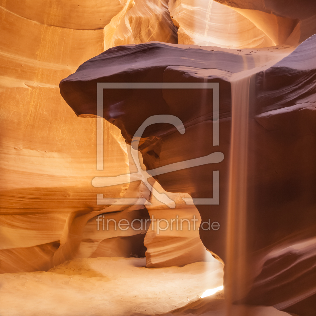 Bild-Nr.: 11294330 Antelope Canyon – Sanddusche erstellt von Melanie Viola