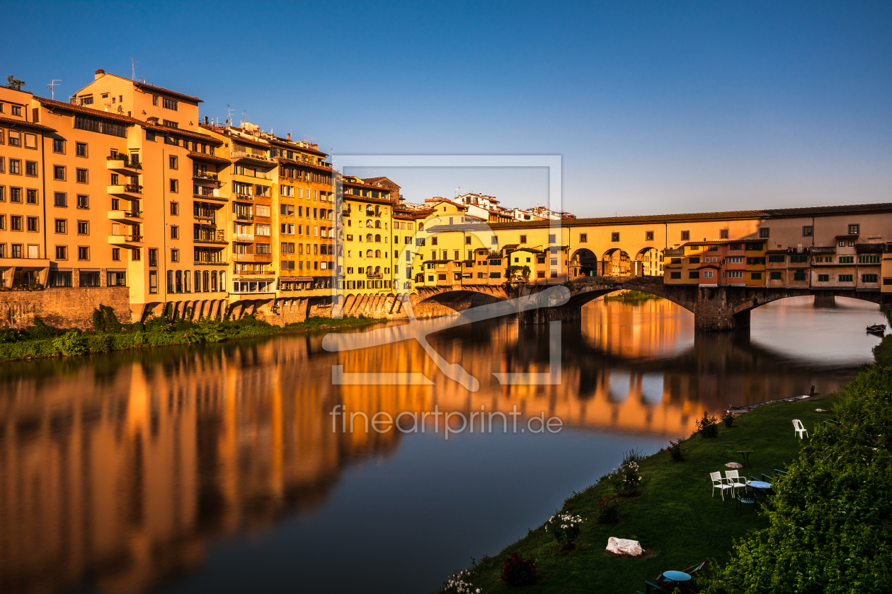 Bild-Nr.: 11294540 Florenz - Ponte Vecchio am Morgen erstellt von Jean Claude Castor