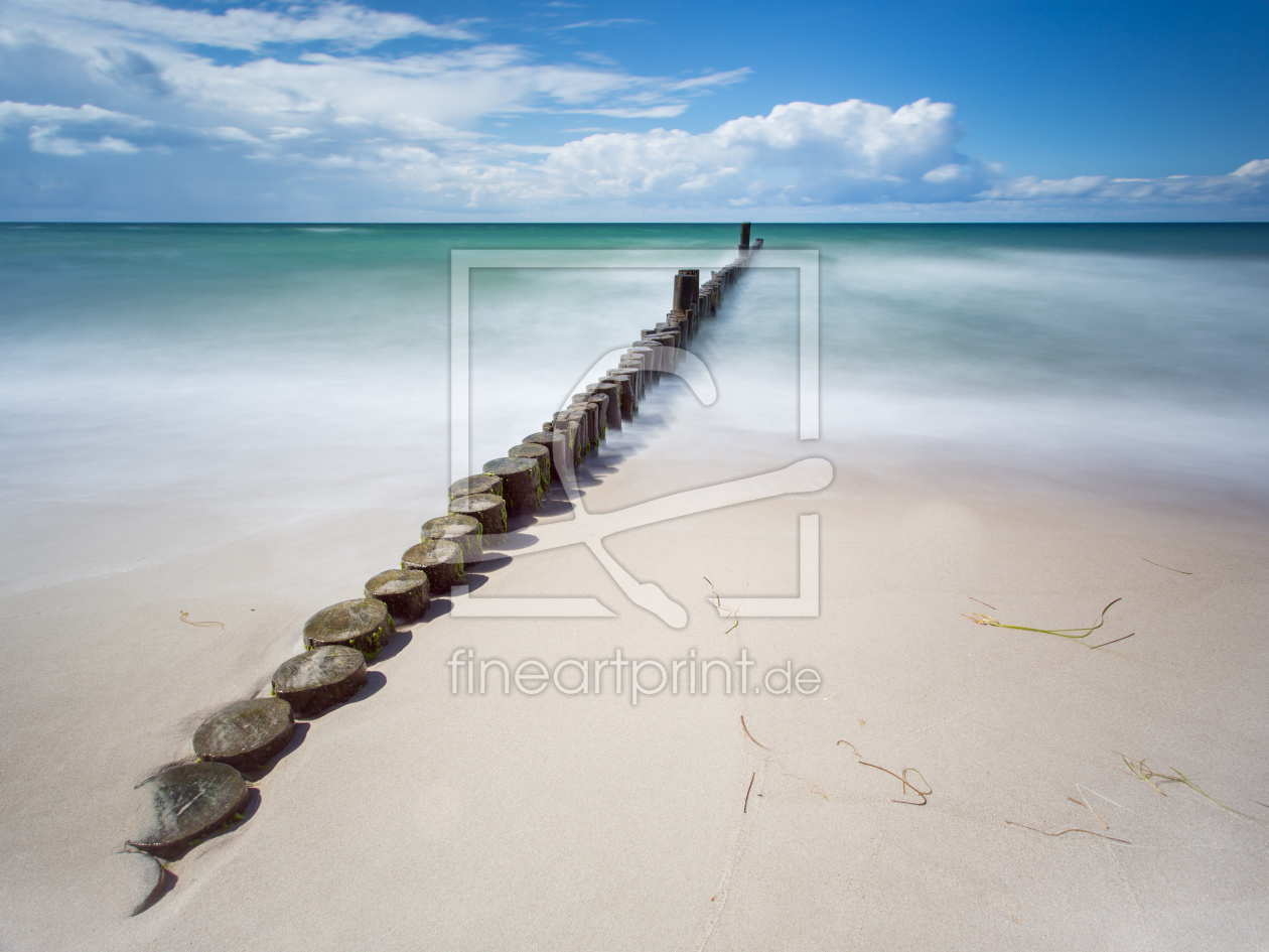 Bild-Nr.: 11296394 Buhnen am Strand erstellt von Galli