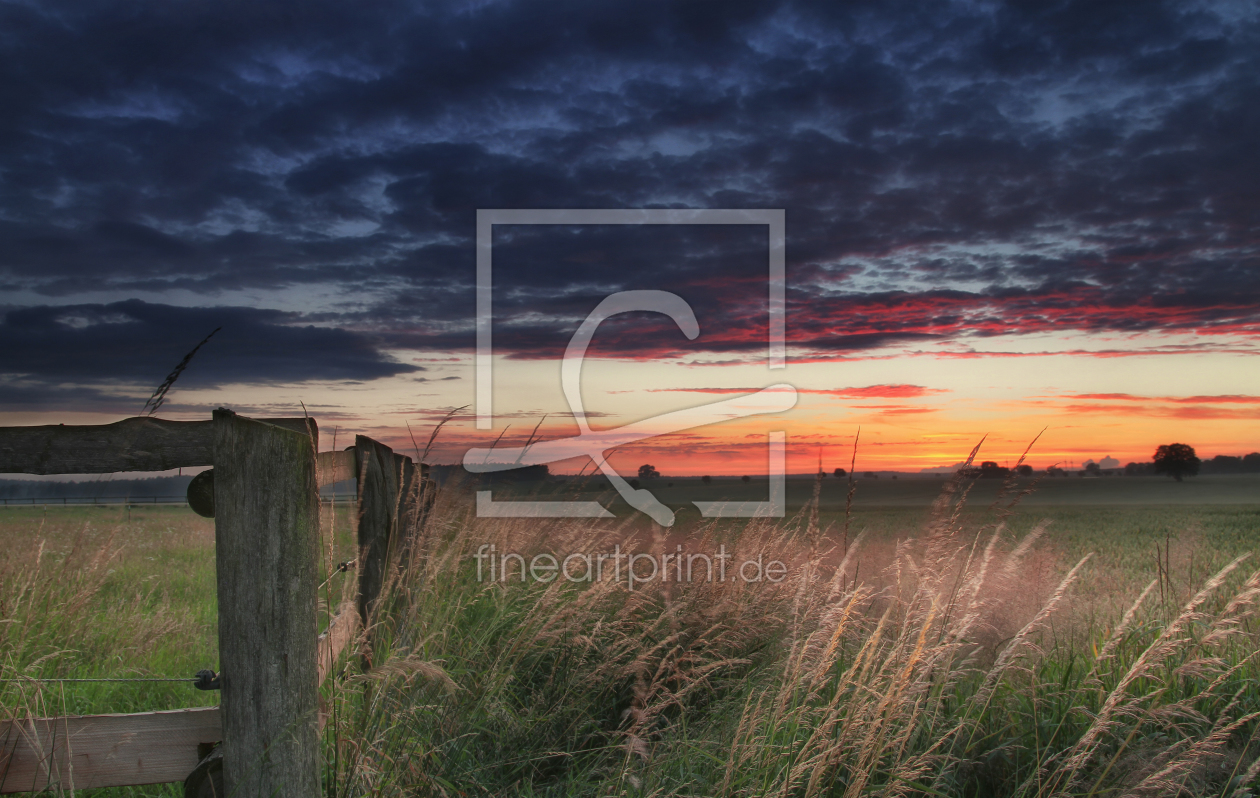 Bild-Nr.: 11297474 Harmstorf sunset II erstellt von PhotoArt-Hartmann