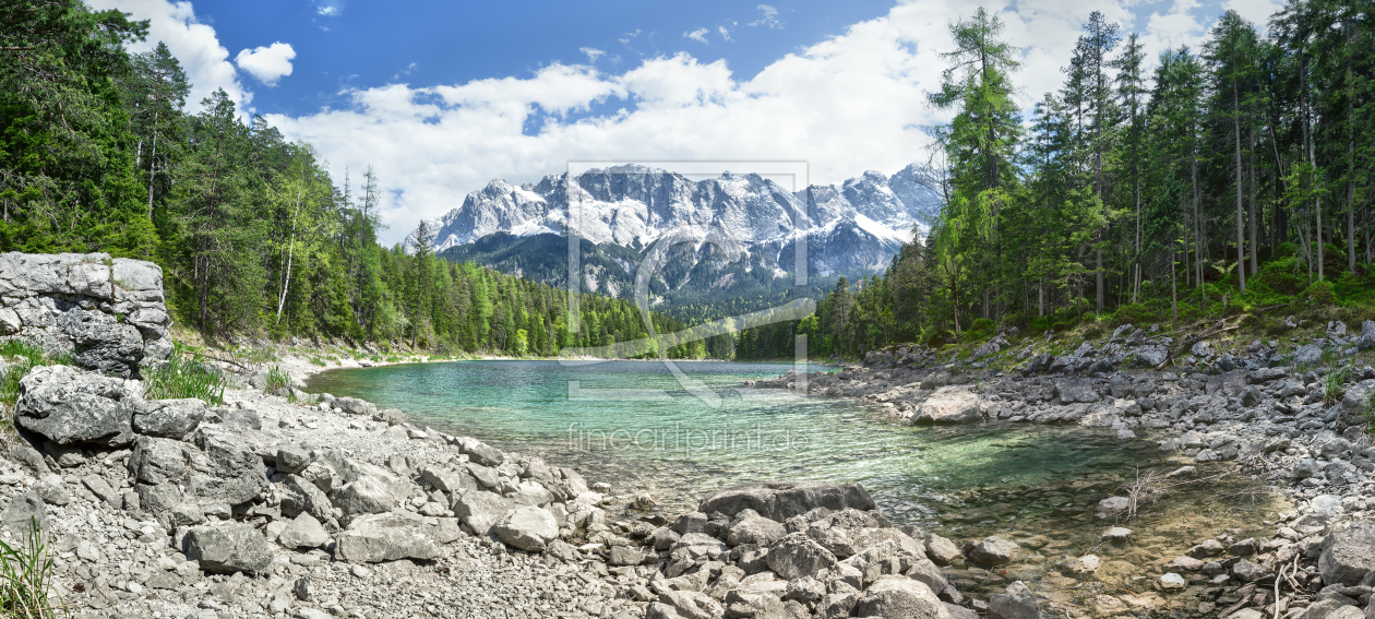 Bild-Nr.: 11301318 Eibsee mit Zugspitze erstellt von Markus Gann