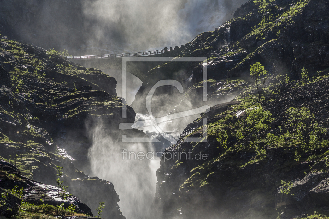 Bild-Nr.: 11304692 Brücke über den Stigfossen Bild-Nr.: 11304692 Brücke über den Stigfossen erstellt von EderHans