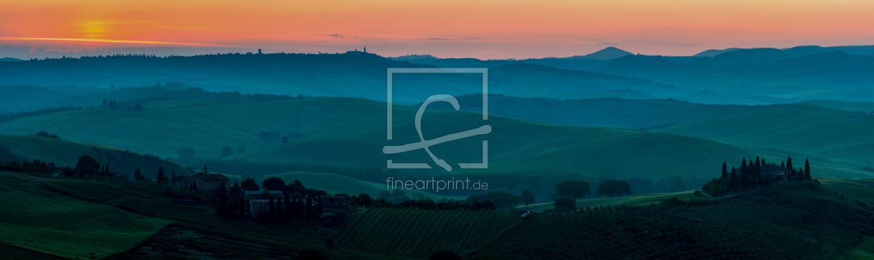Bild-Nr.: 11309370 Toskana - Val dOrcia bei Sonnenaufgang erstellt von Jean Claude Castor