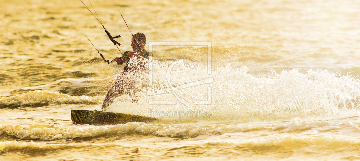 Bild-Nr.: 11312552 Kite surfer erstellt von blende-acht