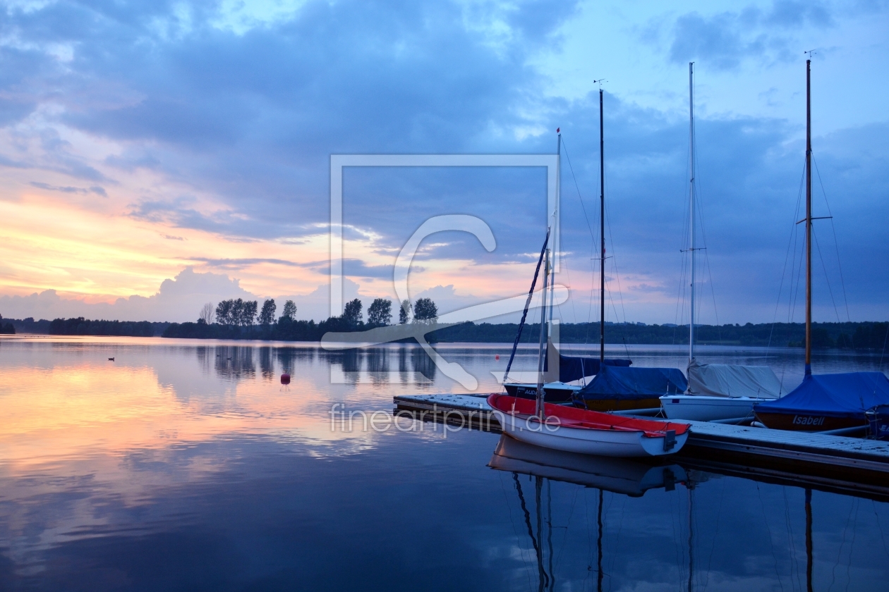 Bild-Nr.: 11313856 Boote zur blauen Stunde erstellt von Bettina Schnittert