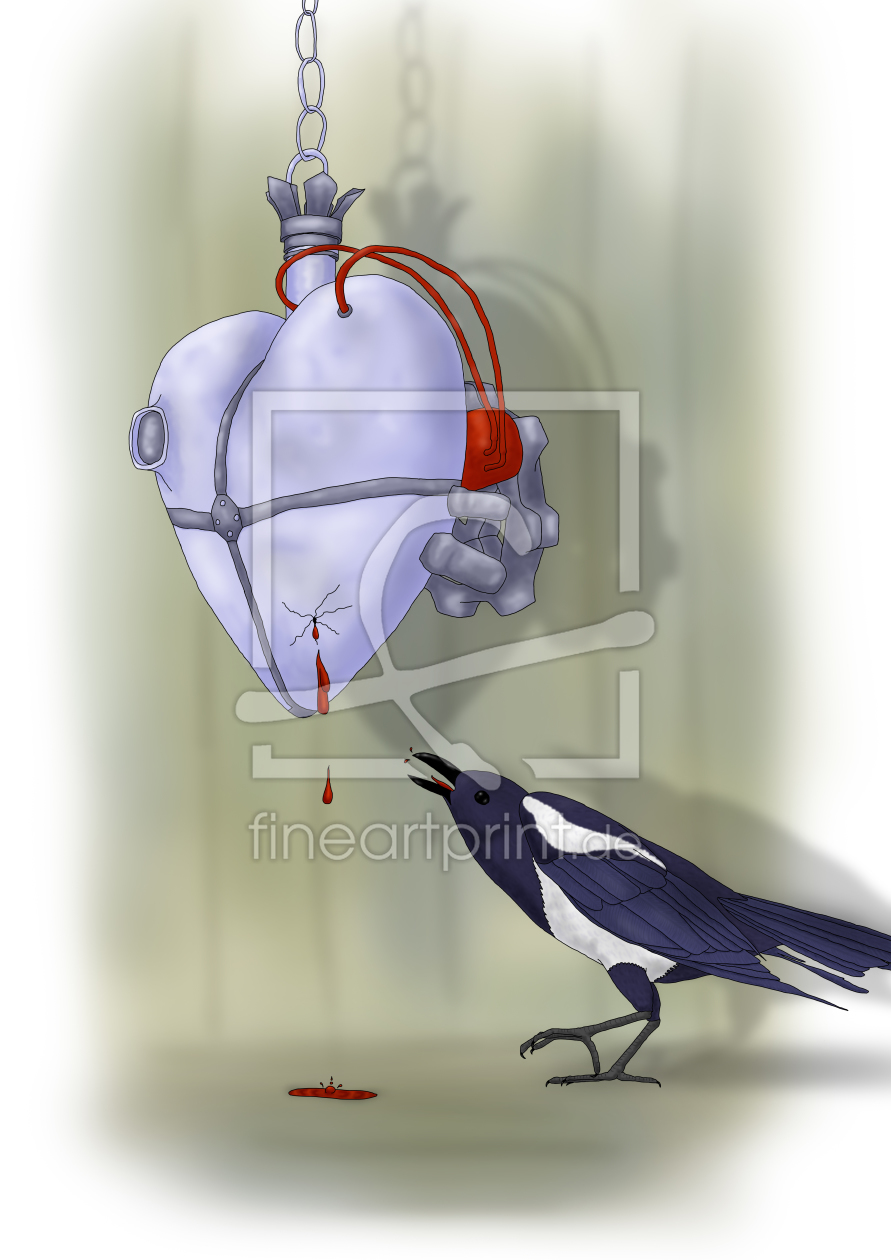 Bild-Nr.: 11318860 the heart and the bird erstellt von Rabendolch