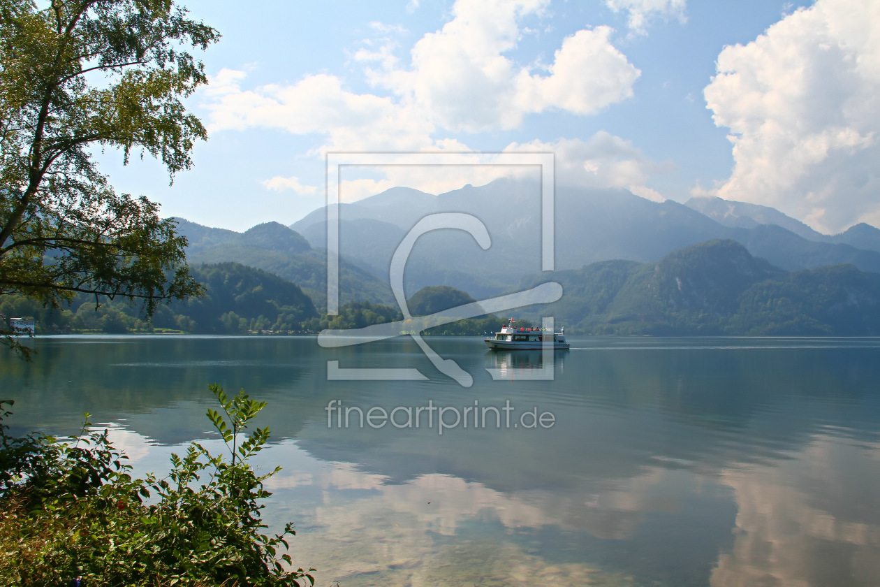 Bild-Nr.: 11324028 Der Kochelsee mit Ausflugsschiff erstellt von falconer59