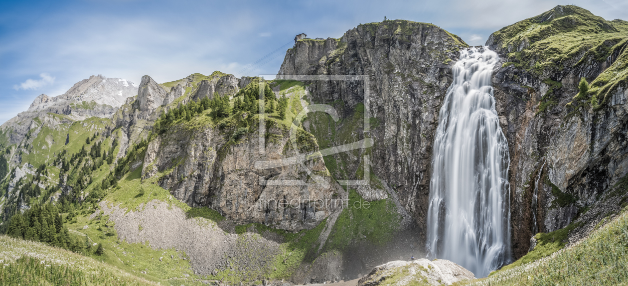 Bild-Nr.: 11324504 Wasserfall im Berner Oberland erstellt von Beat Bregenzer