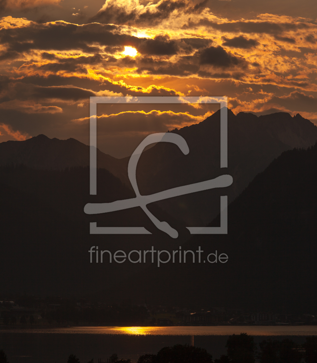 Bild-Nr.: 11326785 Goldstimmung am Achensee erstellt von wompus