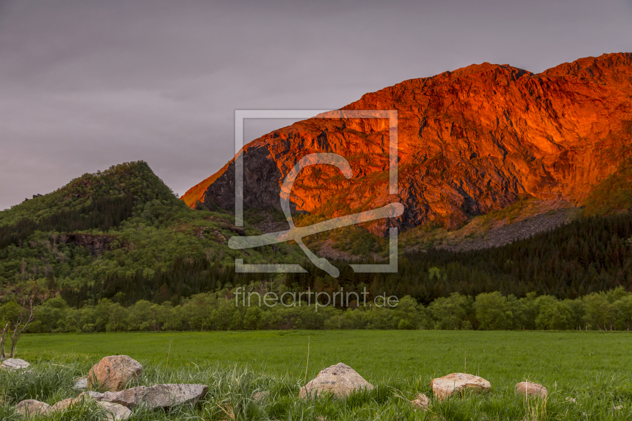 Bild-Nr.: 11328847 Alpenglühen in Norwegen erstellt von EderHans