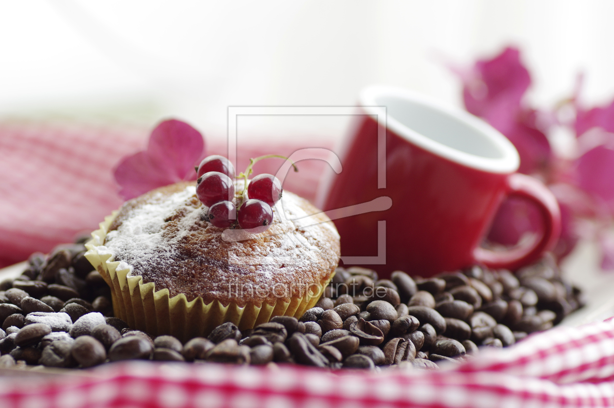 Bild-Nr.: 11331355 Süßer Muffin und feiner Kaffee erstellt von Tanja Riedel