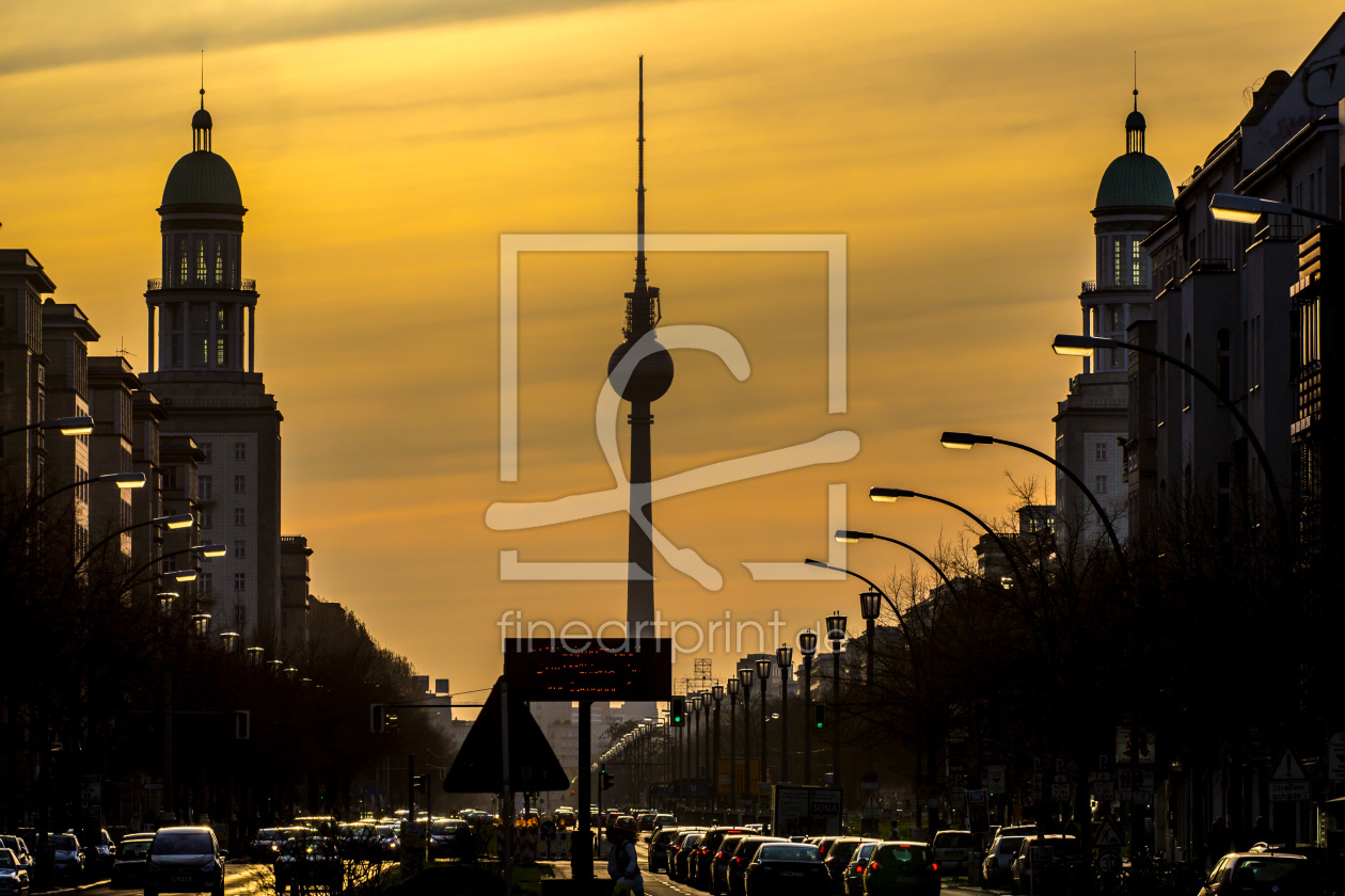 Bild-Nr.: 11334077 Sonnenuntergang Berlin-Frankfurter Allee erstellt von PierreW