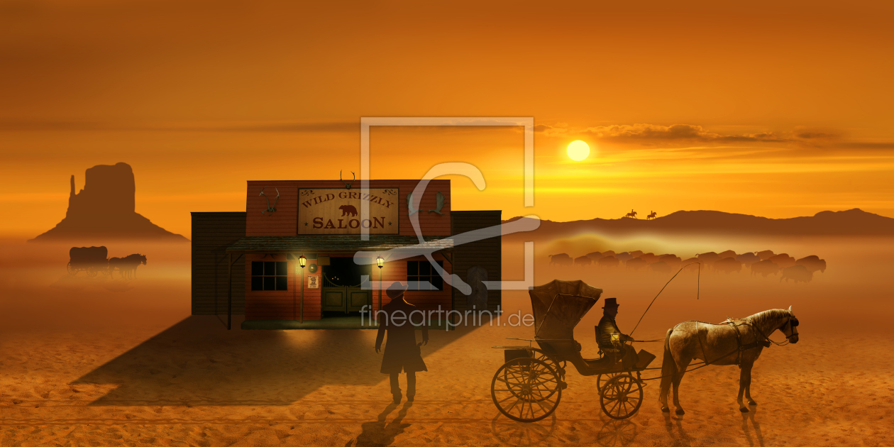 Bild-Nr.: 11334871 Der Wild West Saloon  erstellt von Mausopardia