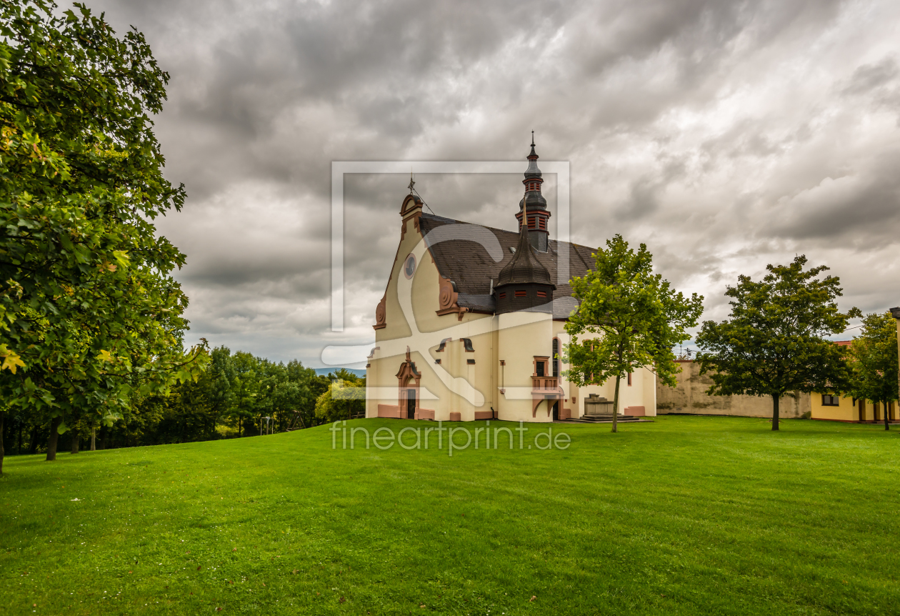 Bild-Nr.: 11337885 St. Laurenzikirche in Laurenziberg-düster erstellt von Erhard Hess