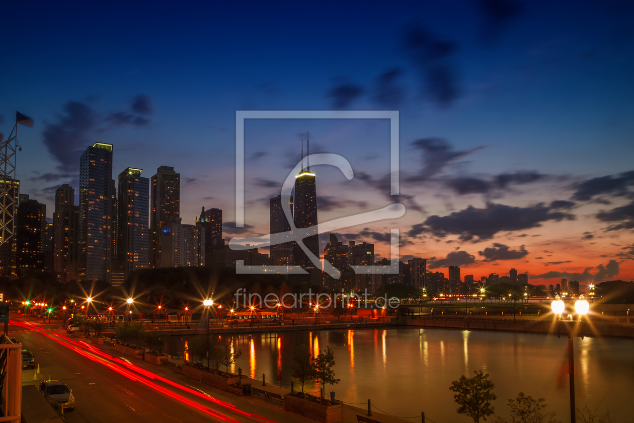 Bild-Nr.: 11339536 CHICAGO Sunset Bild-Nr.: 11339536 CHICAGO Sunset erstellt von Melanie Viola