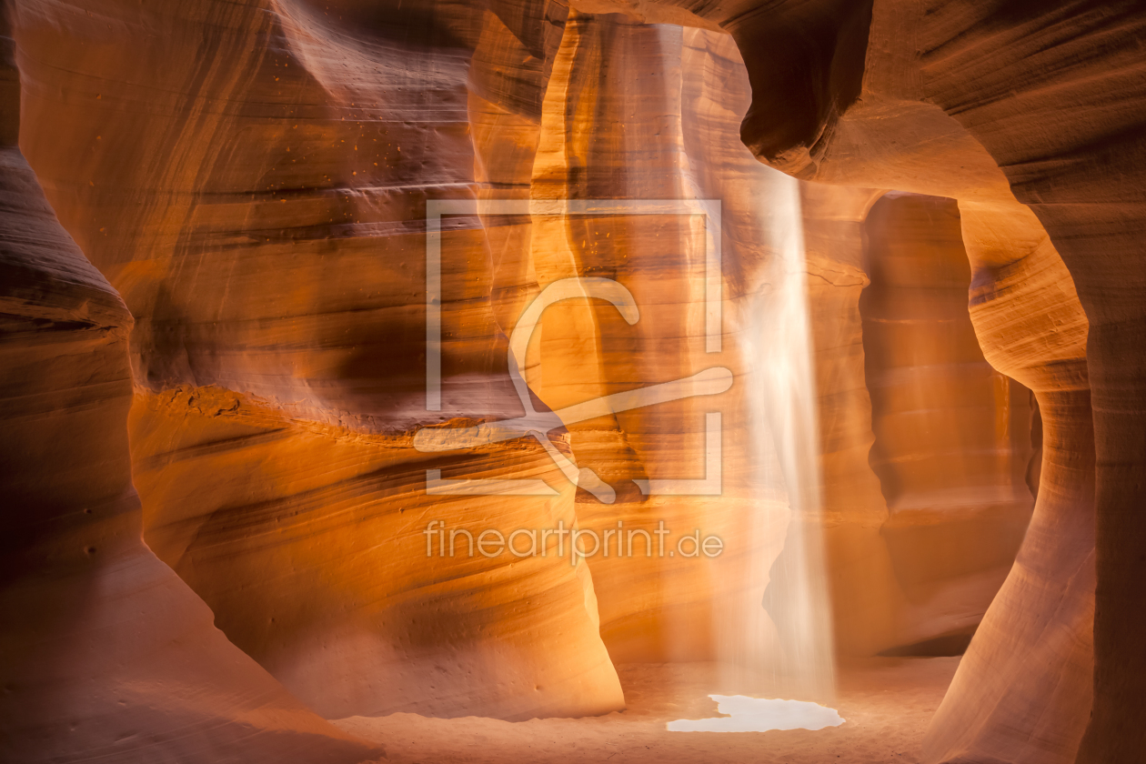 Bild-Nr.: 11341166 Antelope Canyon Lightbeam erstellt von Melanie Viola