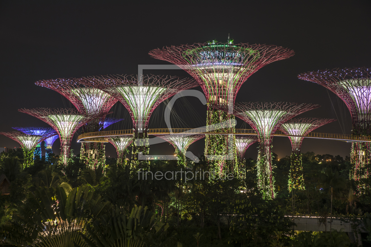 Bild-Nr.: 11346902 Singapur - Gardens by the Bay erstellt von fotos4fun