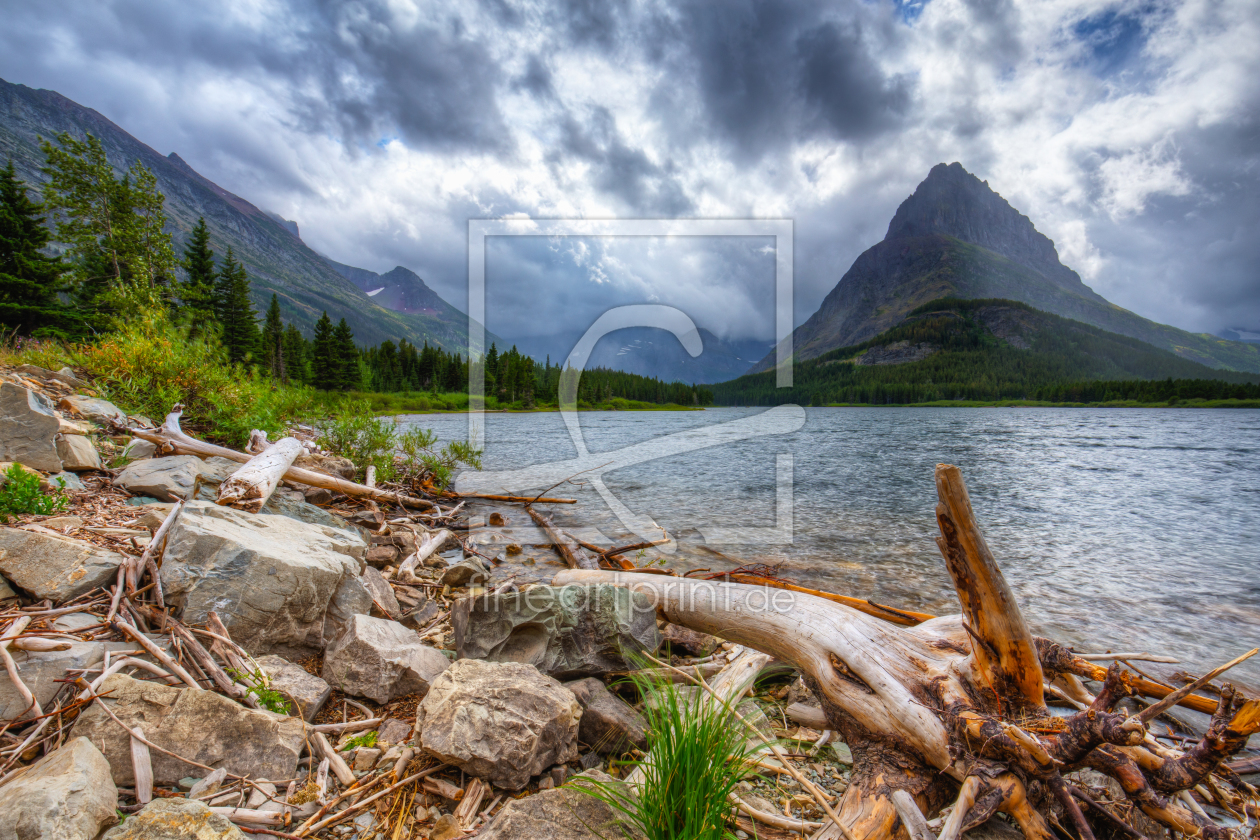 Bild-Nr.: 11352176 Swiftcurrent Lake - Glacier NP USA erstellt von TomKli