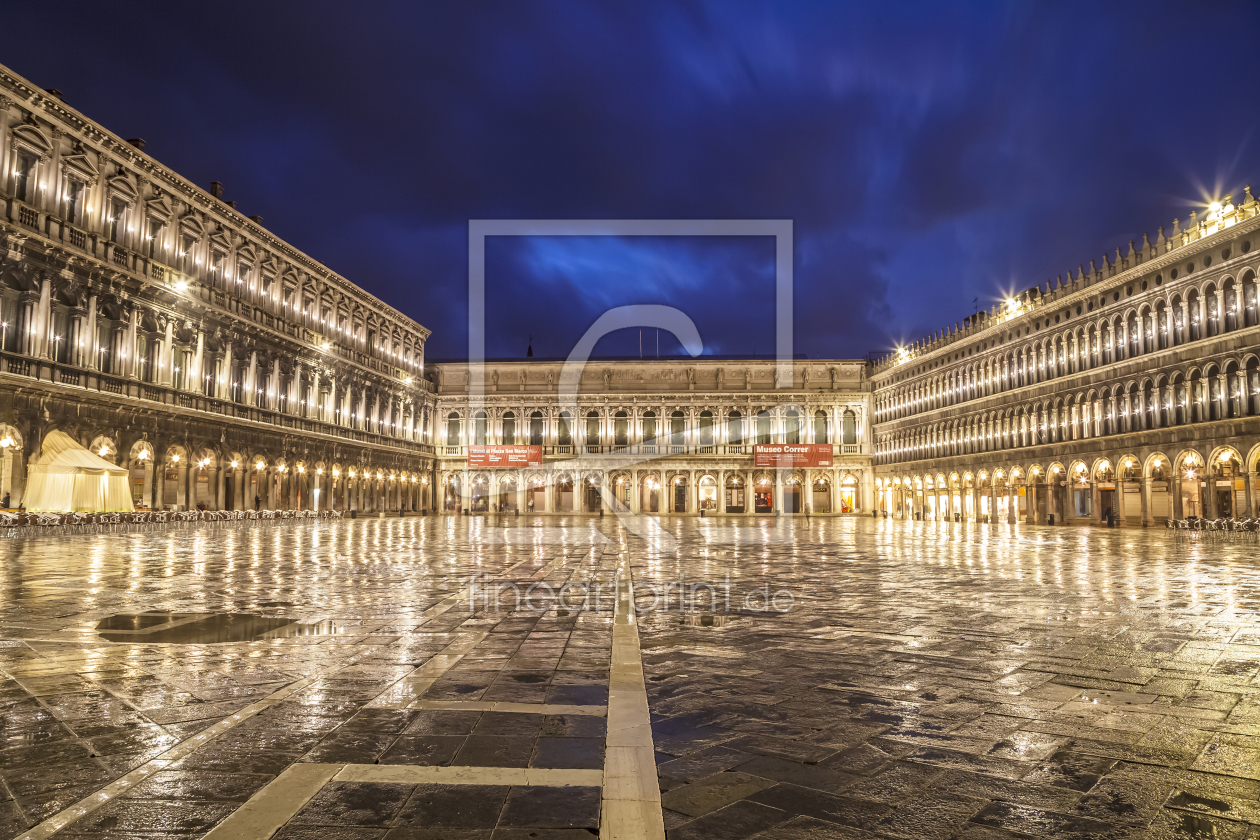 Bild-Nr.: 11353764 VENEDIG Markusplatz kurz nach Sonnenuntergang erstellt von Melanie Viola