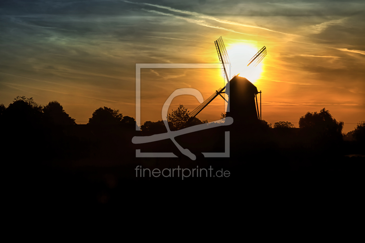Bild-Nr.: 11354220 Mühle am Niederrhein Sonnenaufgang erstellt von FotoRaBe