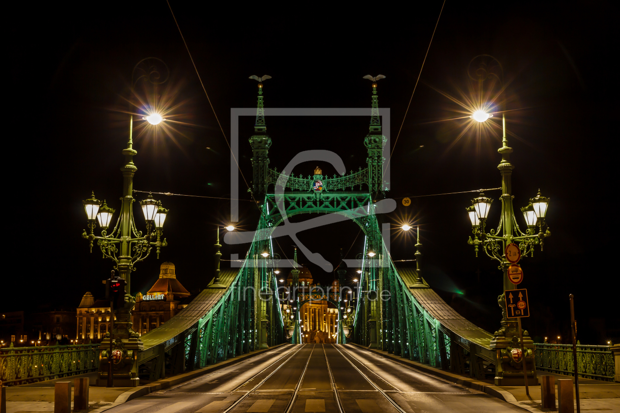 Bild-Nr.: 11355462 Freiheitsbrücke Szabadság híd erstellt von DG-PHOTOGRAPHY