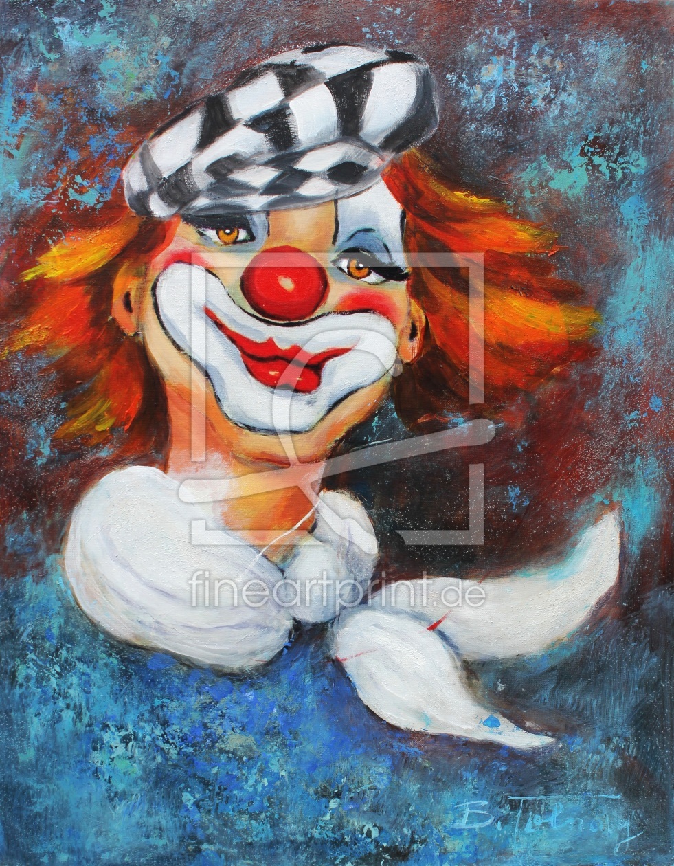 Bild-Nr.: 11356000 Clown Coco erstellt von Barbara  Tolnay