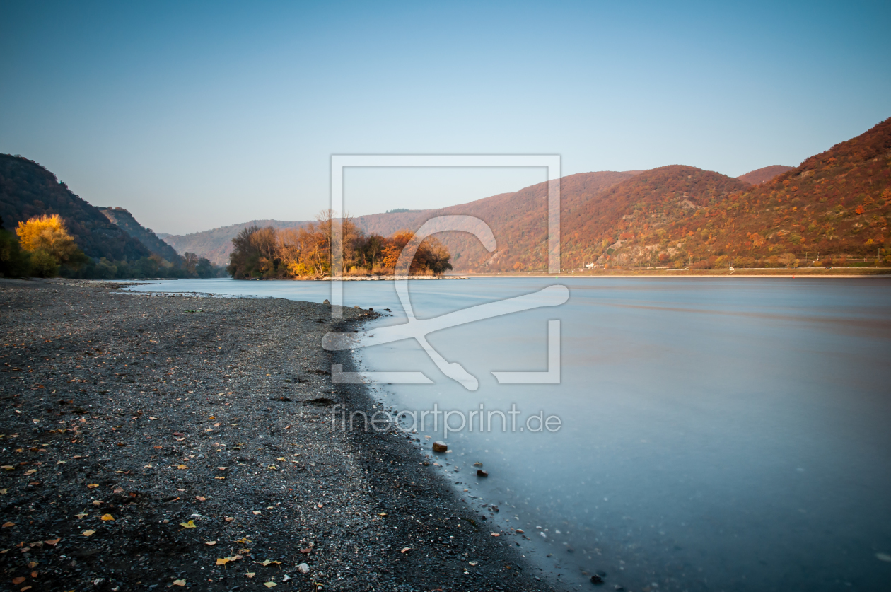Bild-Nr.: 11360020 Rhein im Herbst 70 erstellt von Erhard Hess