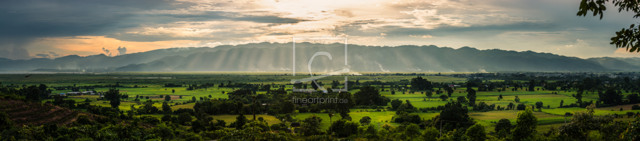 Bild-Nr.: 11361570 Burma - Inle See Panorama am Abend erstellt von Jean Claude Castor