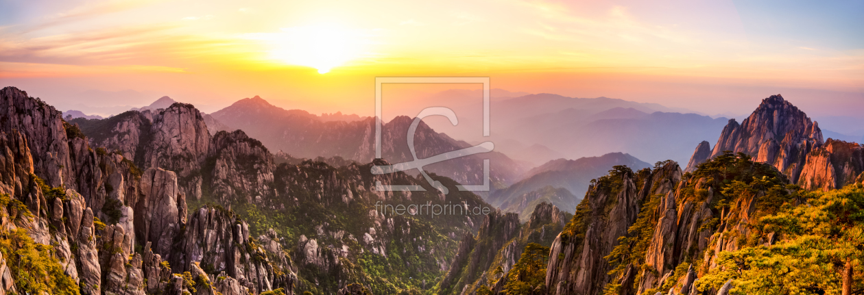 Bild-Nr.: 11362384 Huangshan Mountains in China erstellt von eyetronic