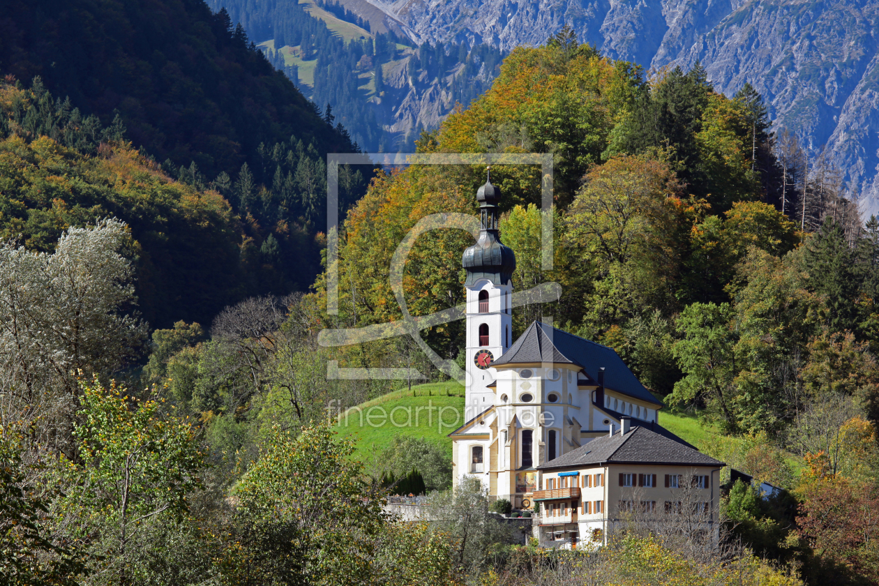 Bild-Nr.: 11366398 Pfarrkirche Tschagguns erstellt von FotoDeHRO