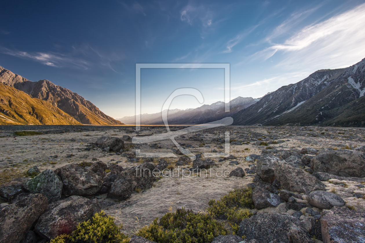 Bild-Nr.: 11368055 Tasman Valley Sonnenuntergang erstellt von sebwar2004