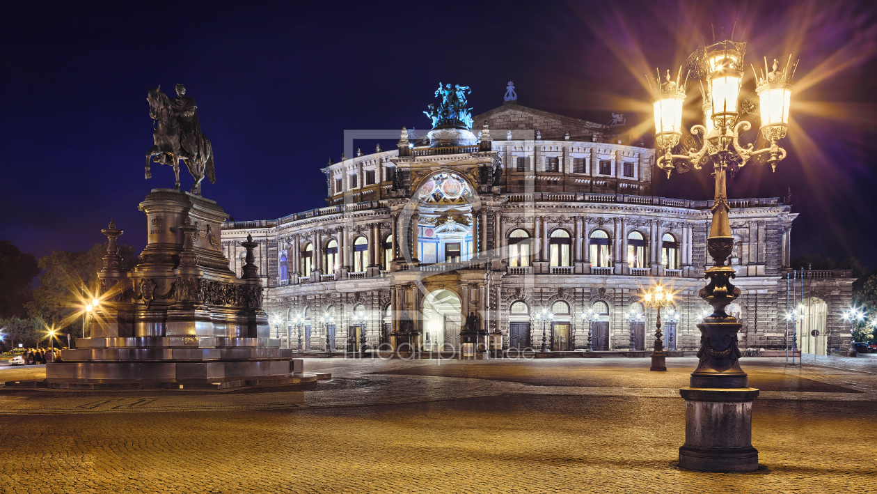 Bild-Nr.: 11368421 Semperoper Dresden erstellt von Thomas und Ramona Geers