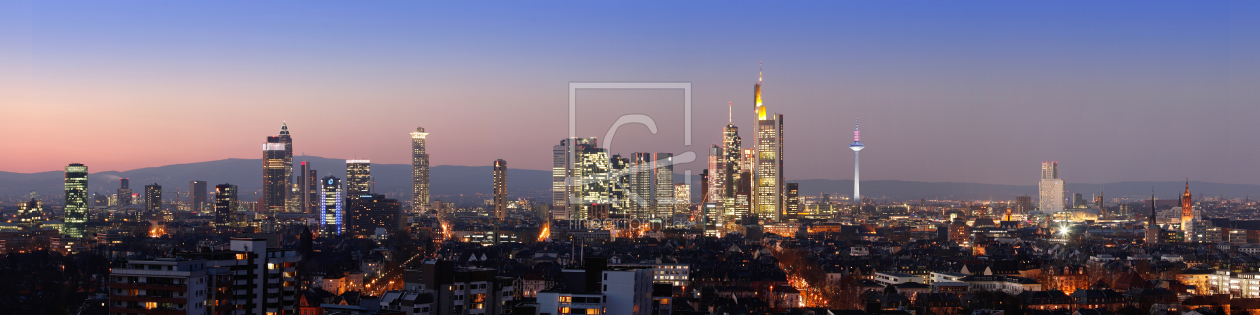 Bild-Nr.: 11369097 Skyline Frankfurt erstellt von Petrus Bodenstaff