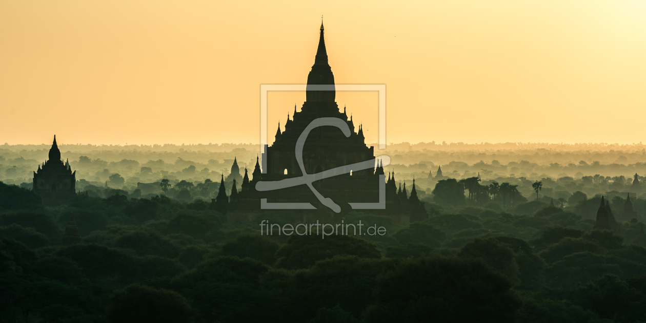 Bild-Nr.: 11370235 Burma - Bagan bei Sonnenaufgang erstellt von Jean Claude Castor