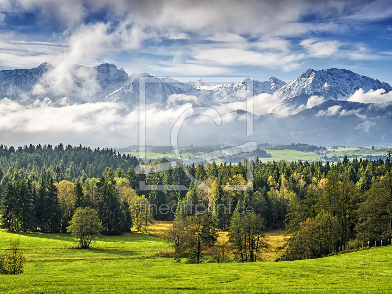 Bild-Nr.: 11373577 Romantische Alpen erstellt von Wolfgang Zwanzger