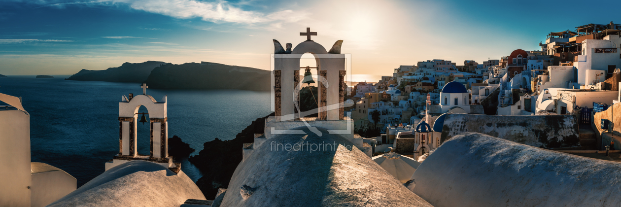 Bild-Nr.: 11373783 Santorini - Oia Sonnenuntergang Panorama 1 erstellt von Jean Claude Castor