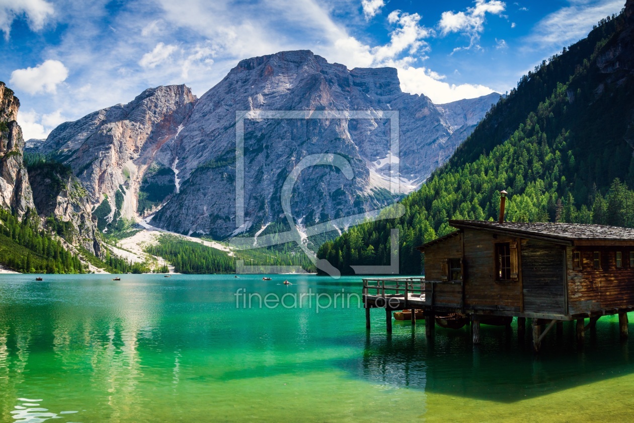 Bild-Nr.: 11374447 Pragser Wildsee Lago di Braies erstellt von Reiner Würz