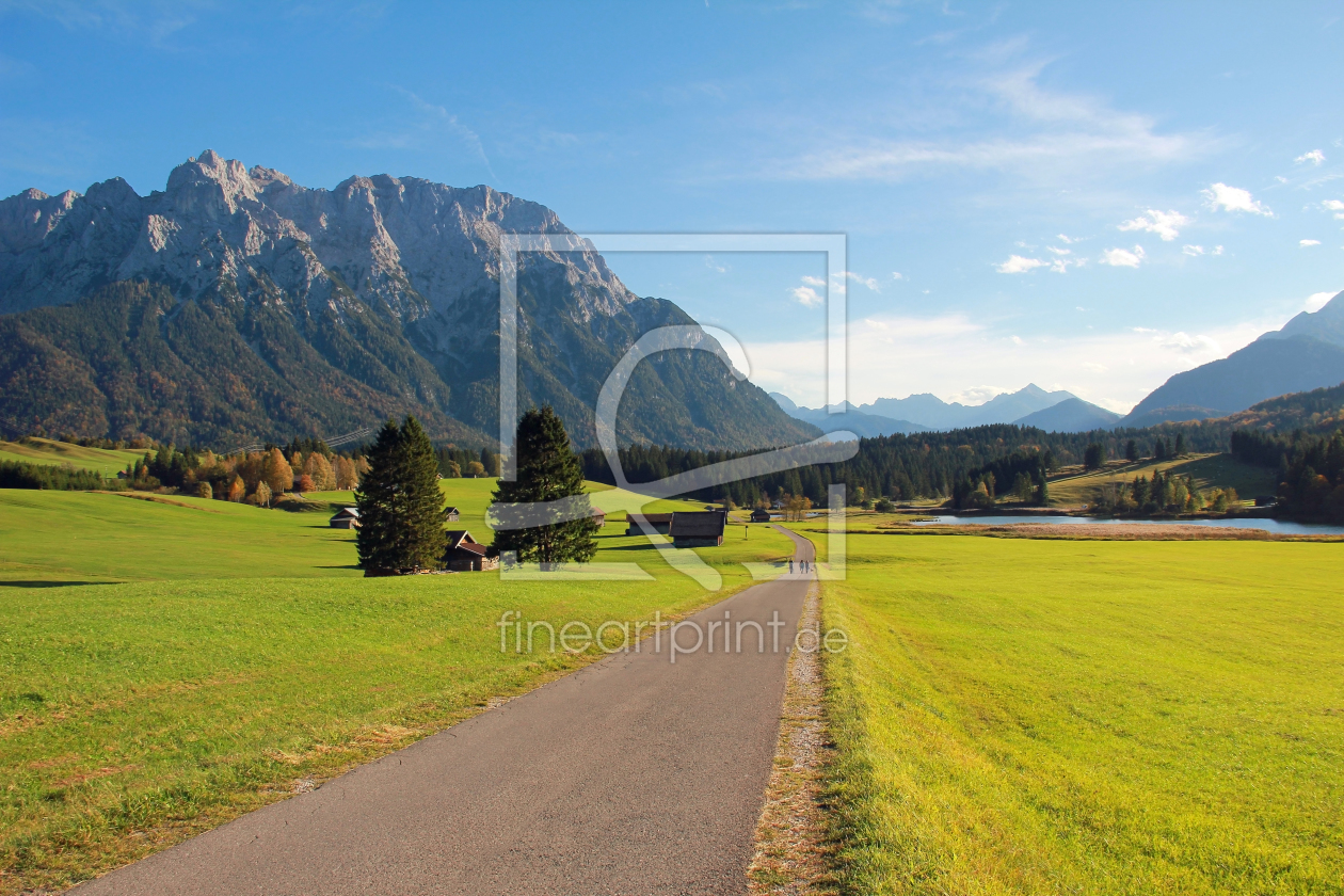 Bild-Nr.: 11381877 Buckelwiesen am Karwendel erstellt von SusaZoom