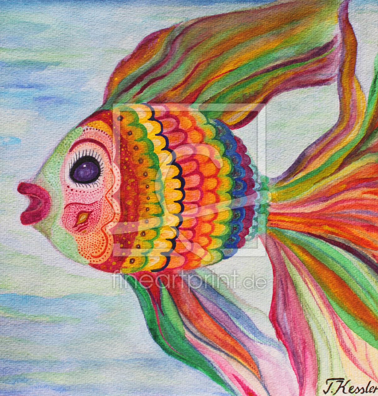 Bild-Nr.: 11384011 Regenbogenfisch erstellt von TatjanaKessler