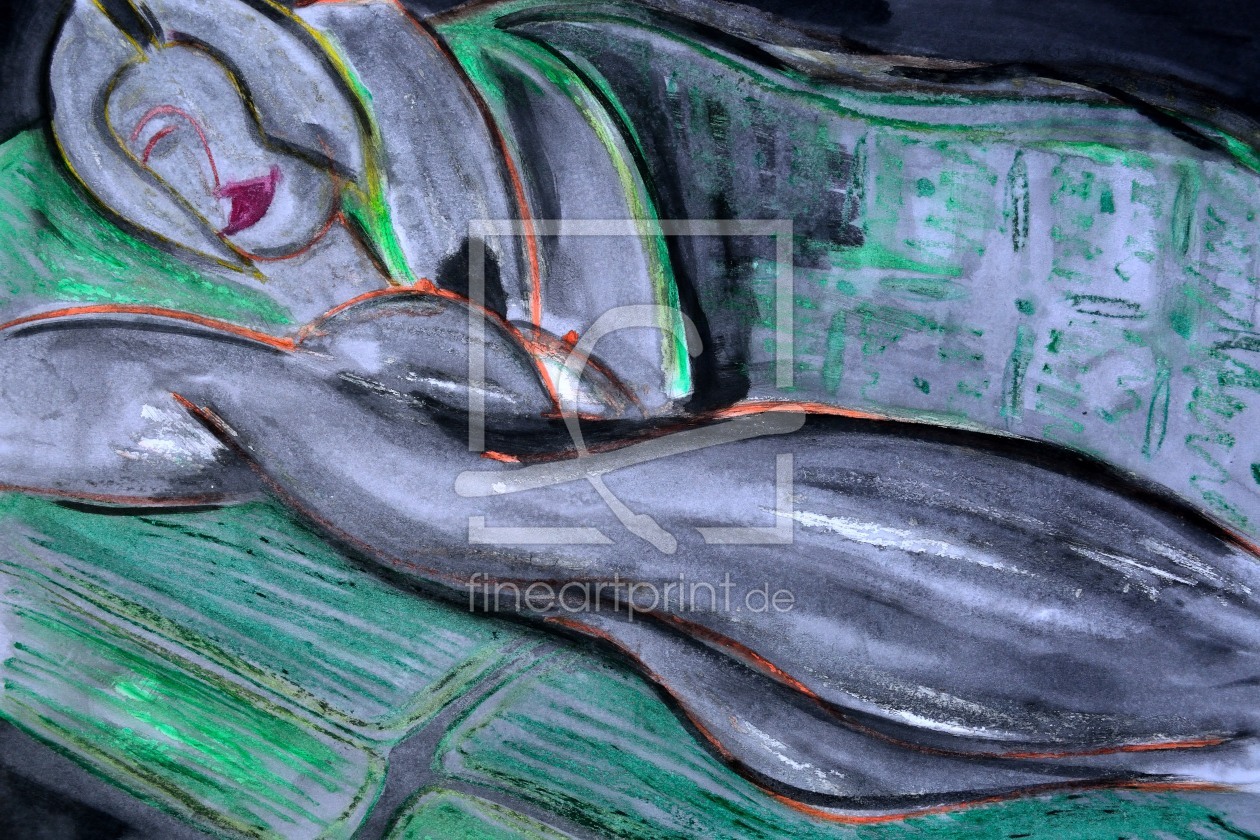 Bild-Nr.: 11385281 Frau auf Sofa Bild-Nr.: 11385281 Frau auf Sofa erstellt von Udo von Gelden