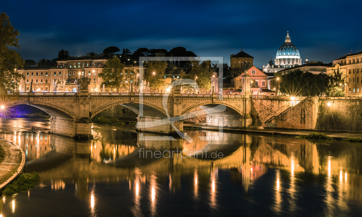 Bild-Nr.: 11387999 Rom - Vatikan mit Ponte Vittorio Panorama erstellt von Jean Claude Castor
