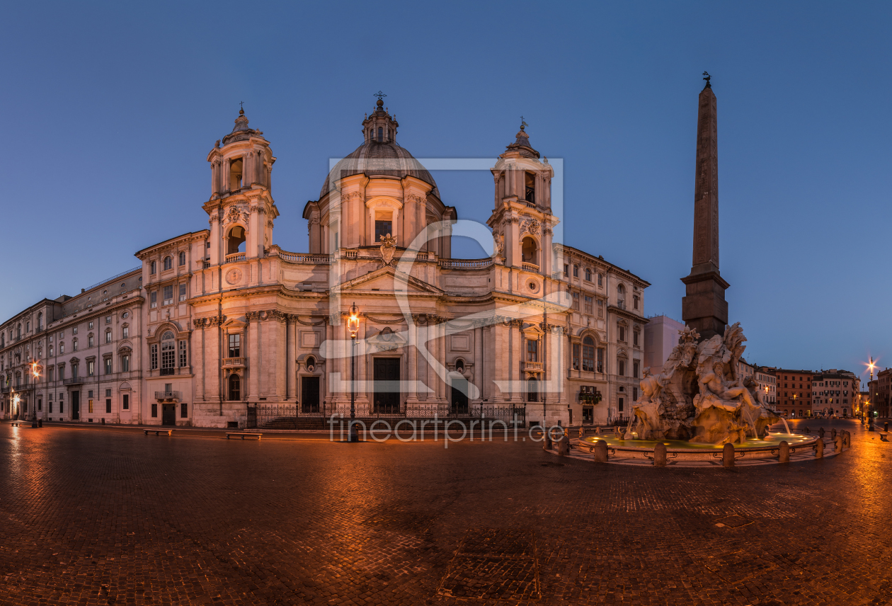 Bild-Nr.: 11389641 Rom - Piazza Navona am Morgen erstellt von Jean Claude Castor